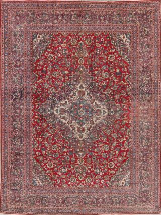 Vintage Traditional Flforal Ardakan Area Rug Hand - Made Living Room Carpet 9 