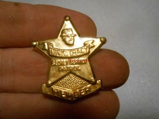 Vintage Dick Tracy Member Secret Service Patrol Brass Badge