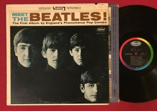 Beatles Meet The Beatles Lp (1964) Capitol St - 2047 Stereo Riaa 3 Early Bmi