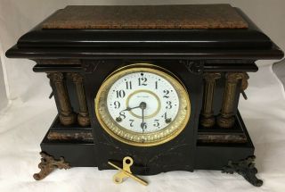Seth Thomas Adamantine Mantle Clock Model Texel