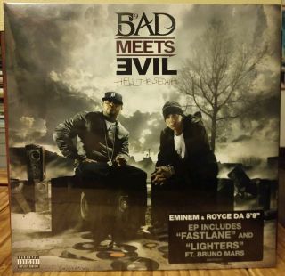 Bad Meets Evil ‎hell The Sequel Vinyl Lp Ep Royce Da 5 