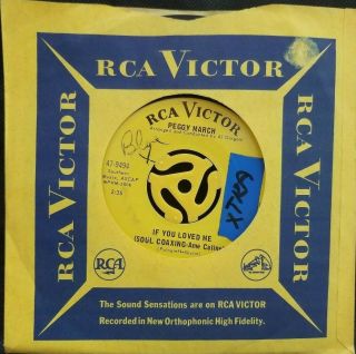 Northern Soul 45 - Peggy March - If You Loved Me Soul Coaxing - Rca Promo Hear