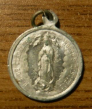 Vintage St Ignatius Loyola,  Our Lady of Guadalupe Medal 2