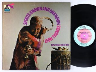 Leon Thomas - Spirits Known And Unknown Lp - Flying Dutchman Vg,
