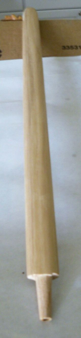 Wooden Pipe Stem 22 3/4 " Long Pow Wow Re Enactment