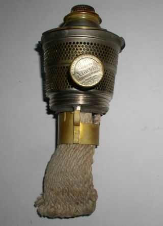 Aladdin Model B Nickel Kerosene Oil Lamp Burner