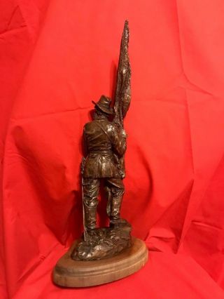 Ron Tunison Civil War Cold Cast Bronze Sculpture/Statue General Samuel Crawford 3