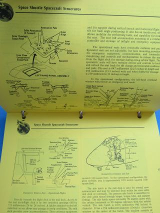 NASA PRESS INFORMATION BINDER ' 82 vtg Space Shuttle Transportation System 3