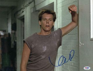 Kevin Bacon Signed 11x14 Photo Footloose Authentic Autograph Psa/dna