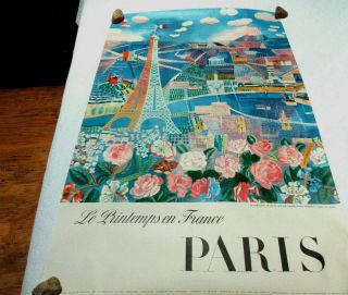 Vintage Poster France Le Printemps De France Musee D 