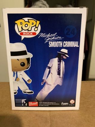 Funko Pop Michael Jackson Smooth Criminal Vinyl Figure 3