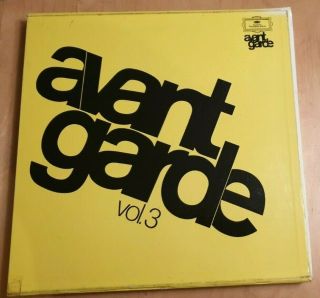 2720 025 Avant Garde Vol.  3 - 6 Lp Box Set Stockhausen Ligeti Kagel Mint/ex/nm