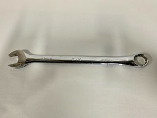 Vintage Sk No.  88522 22mm Box & Open End Combination Wrench (a5)
