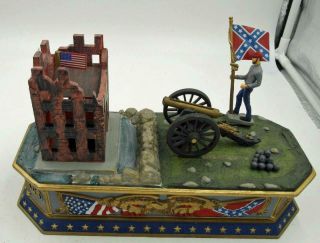 Franklin Battle Of Fort Sumter Confederate Soldier Ci Mechanical Bank