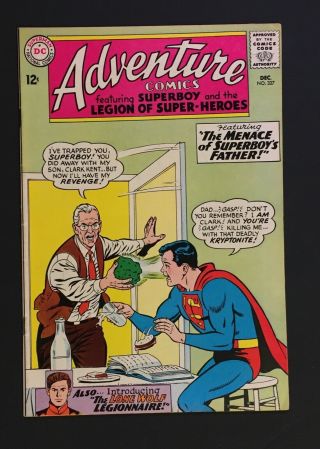 Adventure Comics 327 7.  5/very Fine - December 1964 Dc - Heroes Lone Wolf