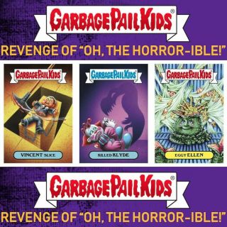2019 Garbage Pail Kids Revenge Of Oh The Horror - Ible Display Box Trick Or Treat