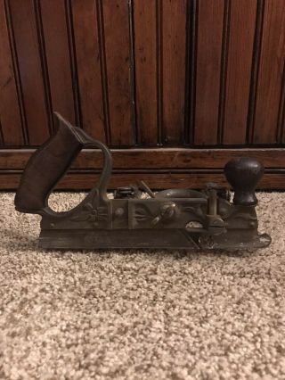 Vintage Stanley Rule Plane With Cutter No.  45