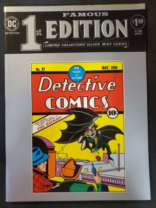Famous 1st Edition C - 28 Detective Comics (1975) 8.  5 Treasury Edition Dc