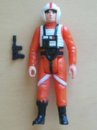 Vintage Star Wars Luke Skywalker X - Wing Pilot Complete 1978 China Coo