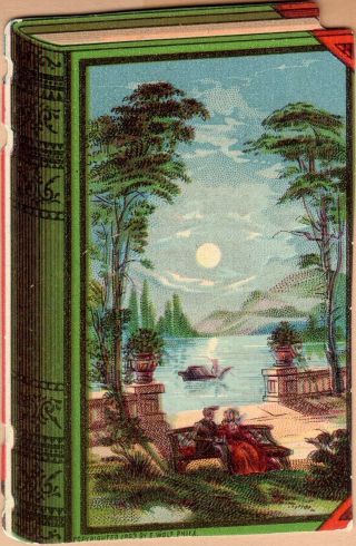 Die Cut Book Victorian Trade Card - Boal & Son 
