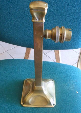 Early 20th Century Brass Electric Wall Sconce