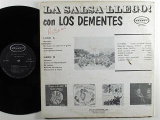 LOS DEMENTES La Salsa Llego VELVET LP 2