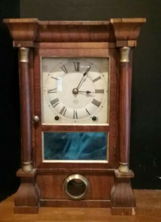 Seth Thomas Clock Co. ,  Column,  Thomaston,  Conn C.  1870,