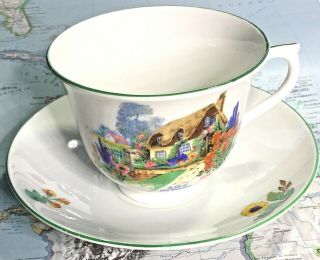 Vintage A Bit Of Old England Bone China Tea Cup & Saucer