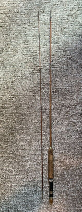 Bamboo Fly Rod 7 Ft 3/4 Wt 2 Piece With Tube.