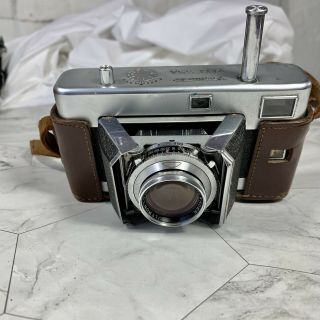 Vintage Voigtlander Vitessa Film Camera Compur Rspid 50mm