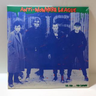 Anti - Nowhere League We Are.  The League Clear Vinyl 2xlp 7 Bonus Tracks