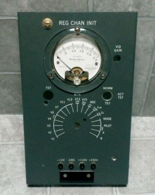 Exc Western Electric Vintage Ammeter Gauge Clear Ks - 14714