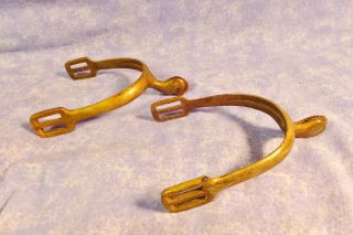 Antique Us Model 1885 Cavalry Spur In The Indian War Era.