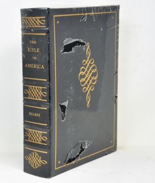 The Rifle In America By Philip B Sharpe Deluxe Leather Bound Nra Edition Book