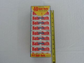 Vintage Baby Ruth Junior Bars Curtiss Candy Bar Halloween - Box Only