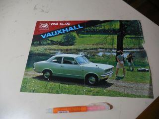 Vauxhall Viva Sl90 Japanese Brochure 1971? Yanase Opel Kadett