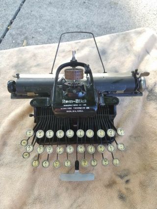 1928 Rem Blick Typewriter Rare Antique Vintage Rem - Blick