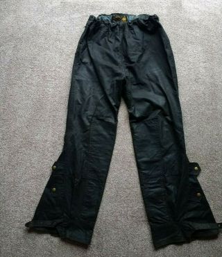 Vintage Belstaff Trailmaster Professional Waxed Cotton Overtrousers