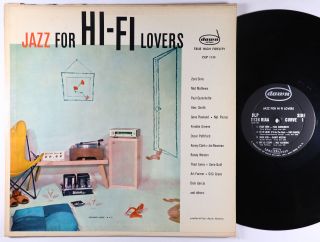 V/a - Jazz For Hi - Fi Lovers Lp - Dawn - Dlp 1124 Og Press Mono Dg Vg,