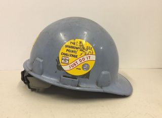 Vintage Bethlehem Steel Sparrows Point Safety Helmet Hard Hat Baltimore Md