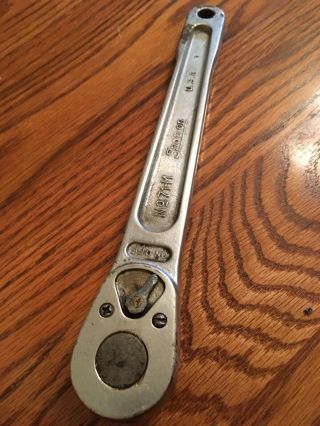 Vintage Snap On No.  71 - M Ratchet Socket Wrench