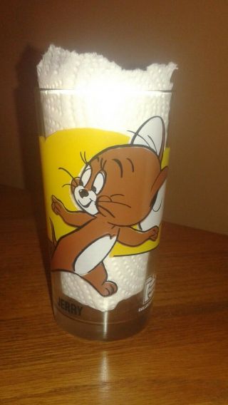 Vintage Pepsi Collector Series Glass Jerry Mouse