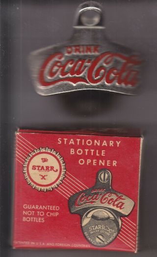 Vintage Starr X Stationary Bottle Opener Brown Co.
