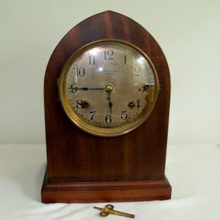 Early 1900s Seth Thomas Westminster 5 - Bell Sonora Shelf Clock -