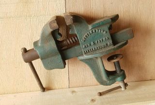 Vintage Littlestown P.  A.  No.  3 U.  S.  A.  Clamp - On Vise Tool