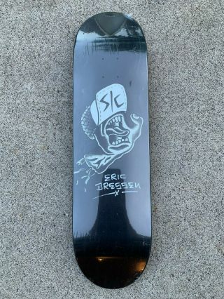 Screened Santa Cruz Eric Dressen Skateboard Deck - Limited Edition - 250 Made
