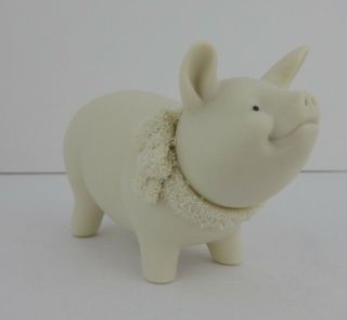 Dept 56 Snowbabies Easter Collectible Pig 1998 23774 (1)