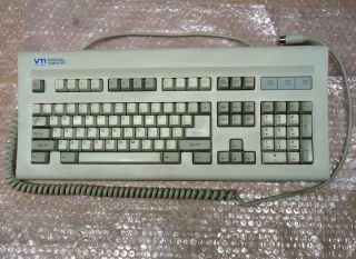 Vintage Samsung Chicony E8h51kkb - 5161 At/xt Keyboard Blue Alps Switches