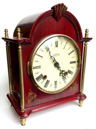Lovely Vintage Warmink Ting Tang Mantel Bracket Clock