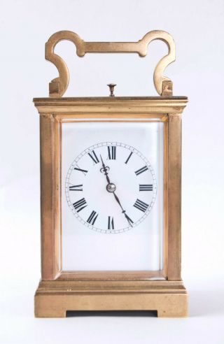French Petite Sonnerie Repeater Carriage Clock @ 1890